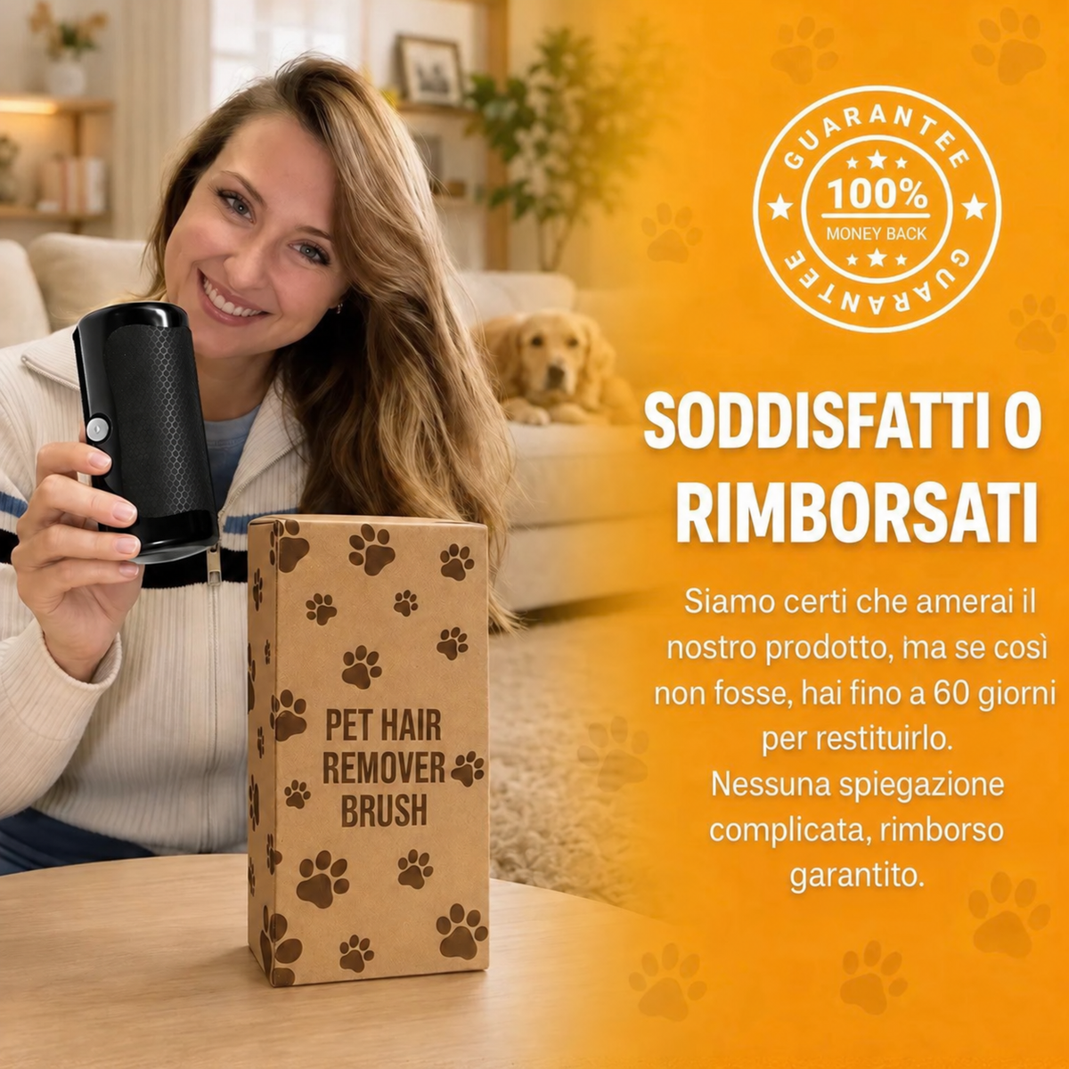 Pettine per la Rimozione dei Peli